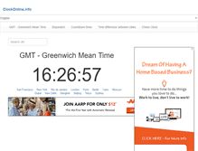 Tablet Screenshot of clockonline.info